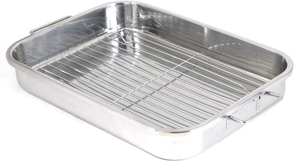 ExcelSteel 594 Roasting Pan, Stainless