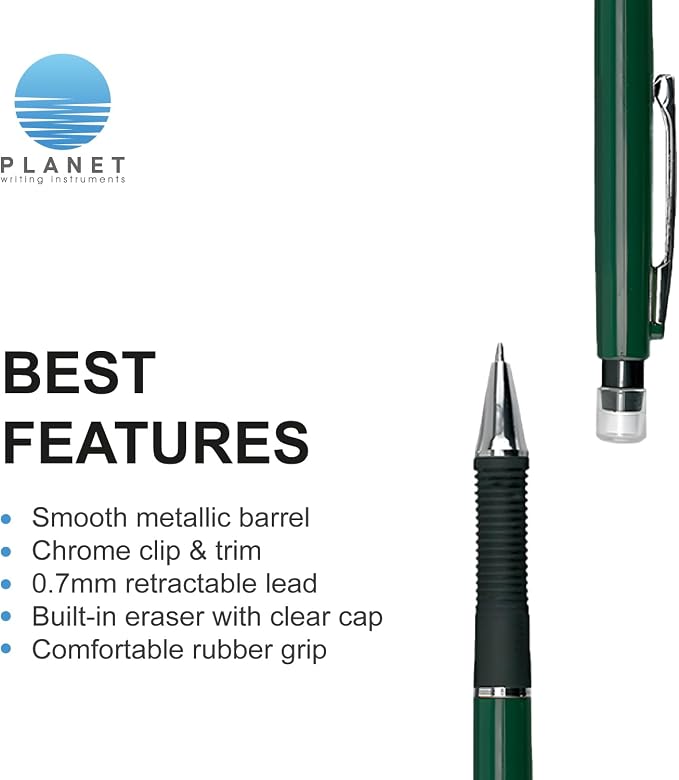 Custom Mechanical Pencil. Promotional Personalized Imprinted Mechanical Pencil. Custom Printed Name/Business/Event Information (Blue, 150 Count, Pack of 1)
