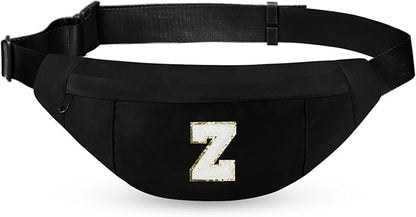 MAXTOP Large Crossbody Fanny Pack with 4-Zipper Pockets,Gifts for Enjoy Sports Festival Workout Traveling Running Casual Hands-Free Wallets Waist Pack Phone Bag Carrying All Phones