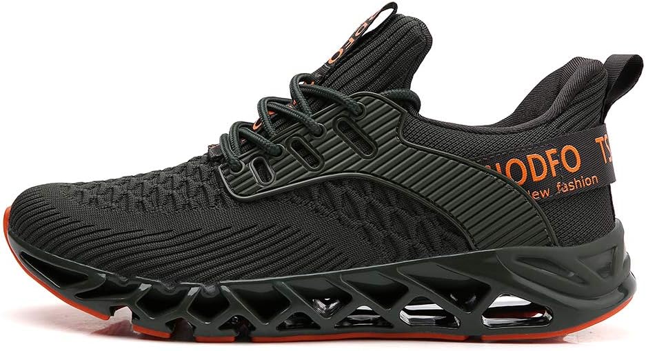TSIODFO Men Sneakers Fashion Sport Running Athletic Tennis Walking Shoes