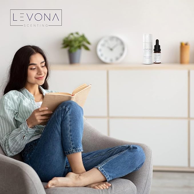 Levona Scent Essential Oils - Scents for Home, Hotel & Office Use - Perfect for Home Diffuser & Humidifiers - Aroma Fragrance Oil, Ideal for Massage, Relaxation, and Spa - La Mamounia Dup, 10ml
