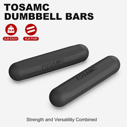 Dumbbell Hand Weight Bars for Women,3lbs Dumbbells Set of 2 or 1pcs Kettlebell Ring for Walking,Workout,Pilates,Strength Training, Gym,Running,Yoga, Dance, Aerobics, Cardio