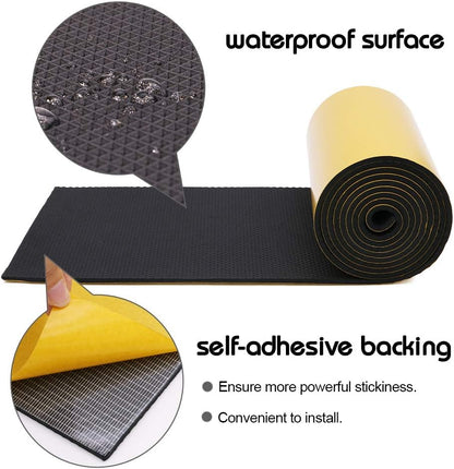 Car Door Protector Bump Body Guard,2 Pack 79"x 8"x 1/6" Foam Garage Wall Protector Waterproof Foam Protector Protecting Your Car Doors