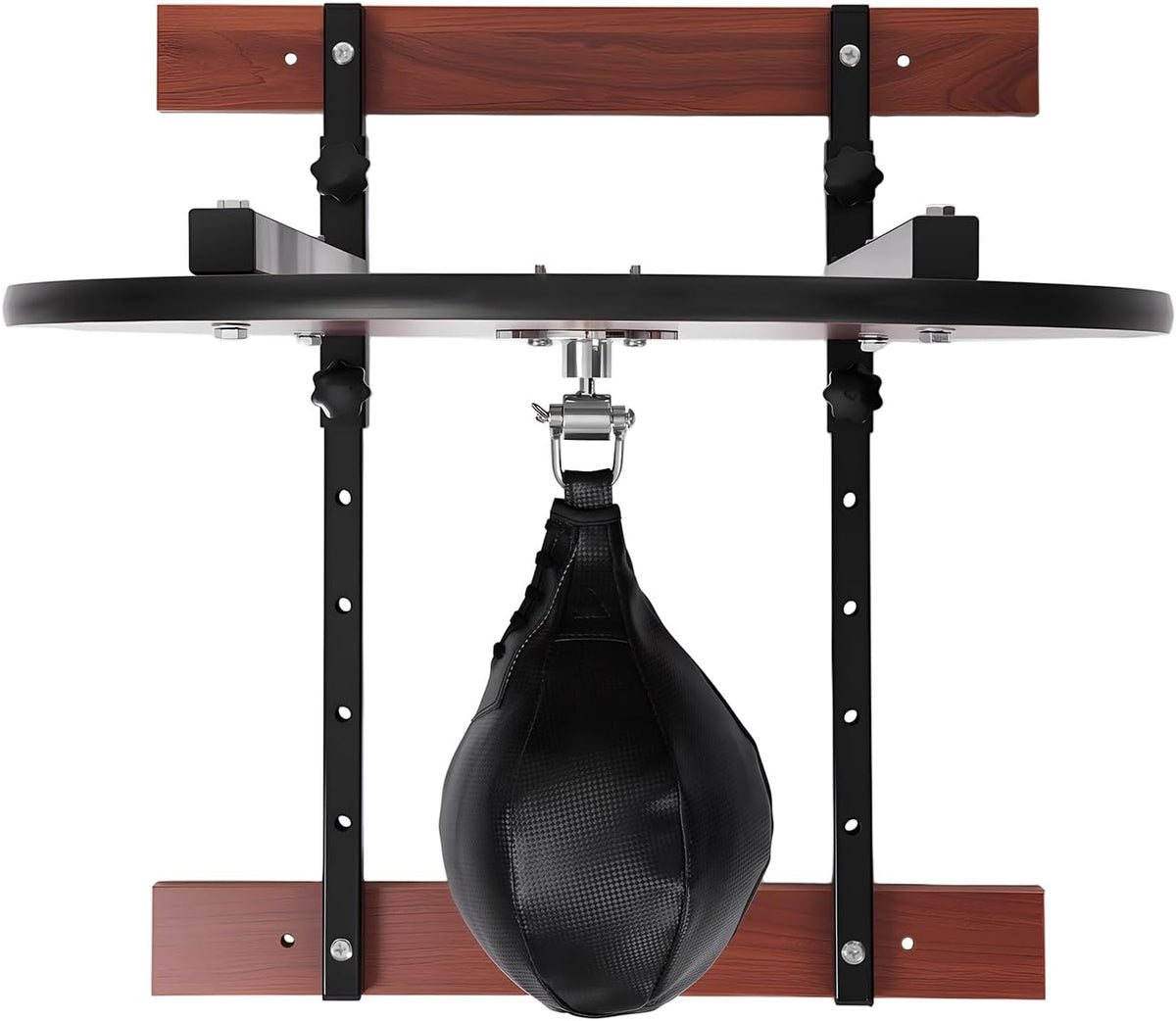 Speed Bag Platform Kit Heavy Duty, Adjustable Height Wall Mount Professional Boxing Training Equipment with Punching Ball, Punching Striking Kit Suitable for Boxing and Fitness Enthusiasts