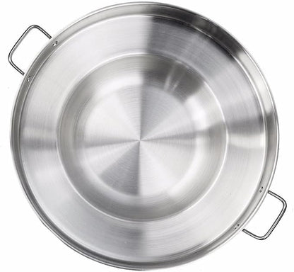 Barton Comal Concave 23" X 5" Stainless Steel Outdoor Para Carnitas Taco Disco Cocinar Plancha Griddle Tortillas Stir Fry Wok