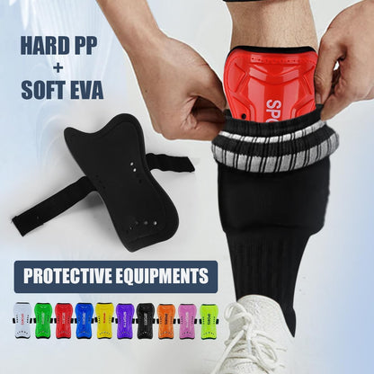 Youth Soccer Shin Guards for Kids Shin Pads Child Calf Protective Gear Protective Soccer Equipment for Boys Girls Children 3-15 Years Old