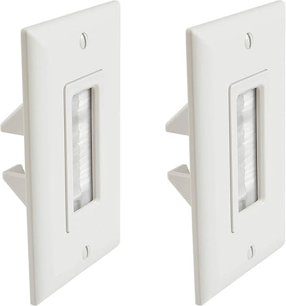 SANUS in-Wall Cable Management Kit - Hides AV Cables Behind The Wall - SA-IWCM2-W1