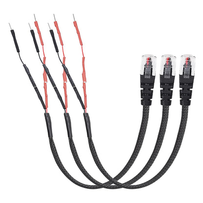 3PCS RJ11 Replacement Mirror Wire Power Cord for Uniden Radar Detectors，Fits R4 R3 R1 R7 R8 Model(3005201U)