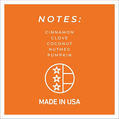 A Cheerful Giver - Pumpkin Chata - 6oz Baby Scented Candle Jar with Lid - Keepers of The Light - 30 Hours of Burn Time, Gift for Women, Orange