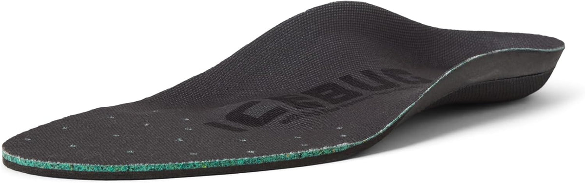 Icebug Comfort Insoles with Dynamic Arch Support, Charcoal Medium Arch, M 8/W 9.5-10