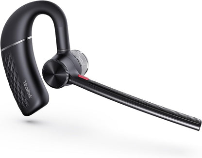Yealink Single Ear Bluetooth Headsets BH71 Lite,Wireless Headset with Mic for Work,Bluetooth Earpiece Connect Cell Phone/Mobile/Laptops,Teams Zoom Certified,Mute Function