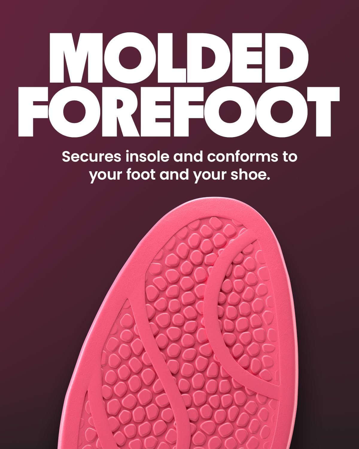 MOVE Baseline - All-Purpose Insoles - Sock Liner - Ultra Thin Shock Absorption - Maximum Freedom of Movement and Energy Return for Cleats, Shoes, Running, Basketball, Baseball (M8-8.5/WM9.5-10)