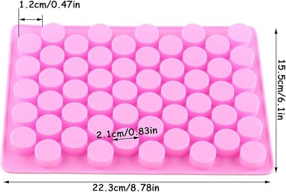 Round Silicone Candy Molds For Hard Candy Gummy