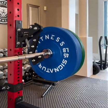 Upgraded Adjustable Jammer Arms, Lever Arms, Monolift Attachments Rated 600 LB Per Arm, Fits Racks at All Post Sizes and Hole Sizes, Pair