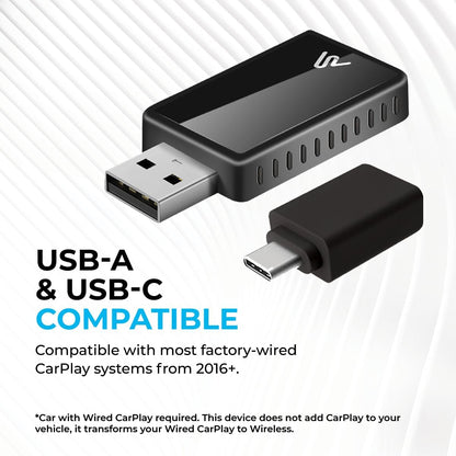 2026 Wireless CarPlay Adapter 8PRO by AUTOSKY – Convert Wired to Wireless, Plug & Play, Fast & Stable Connection, Apple & Android Auto Compatible, Compact Design