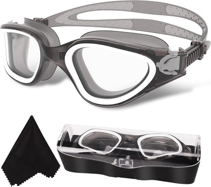 WIN.MAX Polarized Swimming Goggles Swim Pool Goggles Anti Fog Anti UV No Leakage Clear Vision for Men Women Adults Teenagers