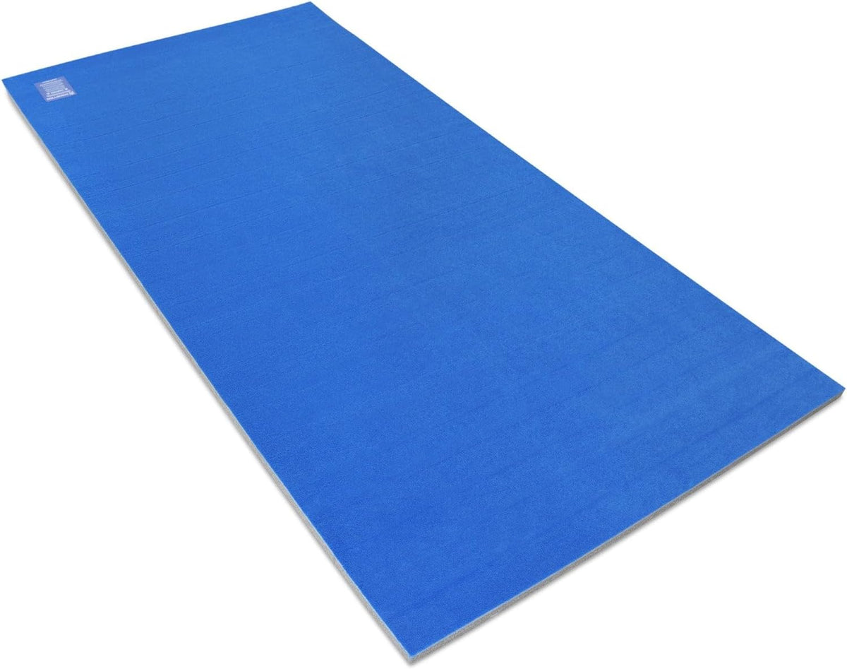 Meister FlexFloor Gymnastics & Cheer Mat - Roll-Up Carpet Training Floor for Home & Gym