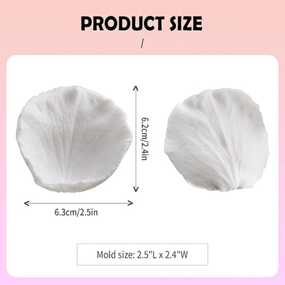 SK Rose Petals Silicone Fondant Mold Sugar Paste Baking Mould Cookie Pastry