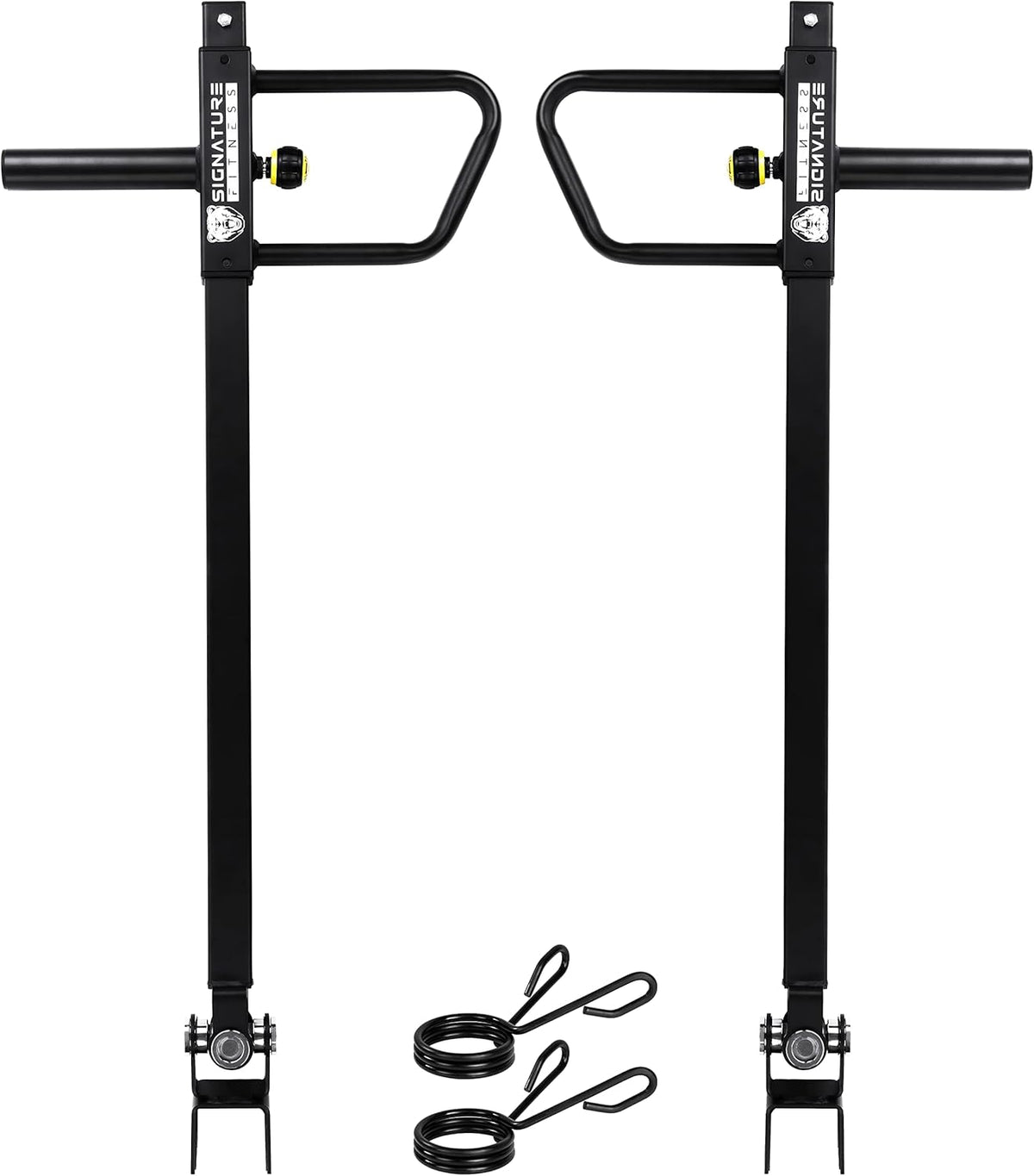Upgraded Adjustable Jammer Arms, Lever Arms, Monolift Attachments Rated 600 LB Per Arm, Fits Racks at All Post Sizes and Hole Sizes, Pair