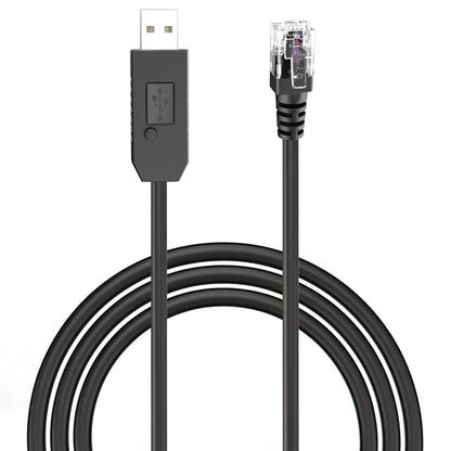 Radar Detector Cable, USB to RJ11 Plug Power Cord with Mute Function,Replacement Power Cable,for Escort Smart MAX 360 Passport Cobra 360 Unide R1/3/4/DFR8/9 Radenso XP etc Radar Detector.