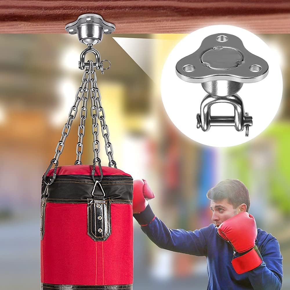 SELEWARE Boxing Punching Bag Hanger, Heavy Bag Hanger Bracket for Heavy Bag Boxing Muay Thai Training Hardware