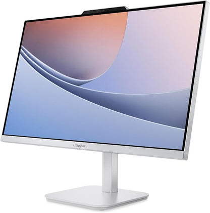 Lenovo 24" FHD All-in-One Desktop Computer for Home & Office, Intel Processor, 8GB RAM, 256GB PCIe SSD, HDMI, WiFi 6, Bluetooth 5.2, Business AIO, Vent-Hear, Wireless Keyboard & Mouse, Windows 11