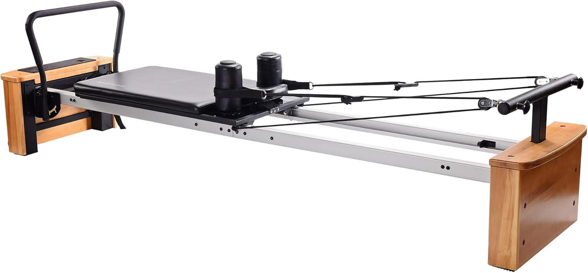 Stamina Products AeroPilates Reformer Workout Machine for Home Gym, 300 lb Capacity