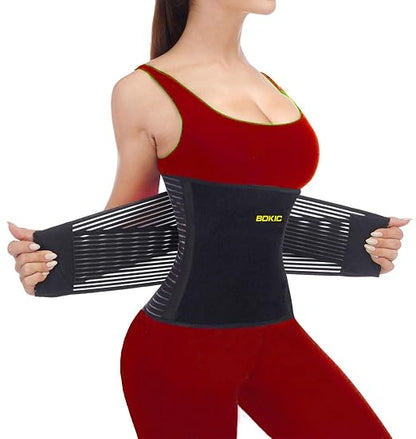 Back Support Belt for Women and Men, Lower Back Brace, Back Stretcher for Lower Back Pain Relief, Scoliosis, Sciatica,Herniated Disc,Protect,Training Belt for Workout 04 Black-XXL