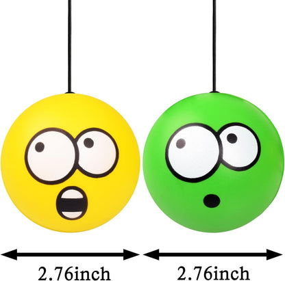 Double Garage Parking Aid-Parking Ball Guide System, Parking Assistant kit Includes a retracting Ball Sensor Assist Solution.A Perfect Garage Parking Indicator (Funny Twin Expression)