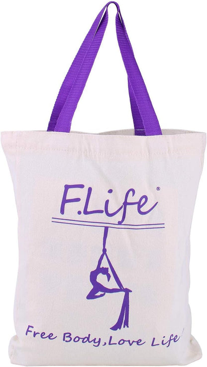 F.Life Aerial Silk Yoga Hammock & Swing for yoga Inversion,Strength training,starter hardware kit