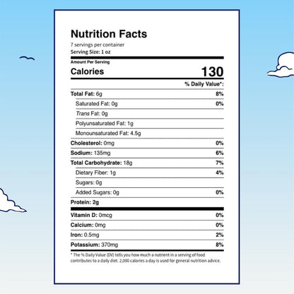 Tasty Nate’s Beef Tallow Potato Chips - Original Sea Salt, Fried in 100% Beef Tallow - Seed Oil Free Chips, Paleo Snacks for Adults, 7oz Bag - Pack of 10