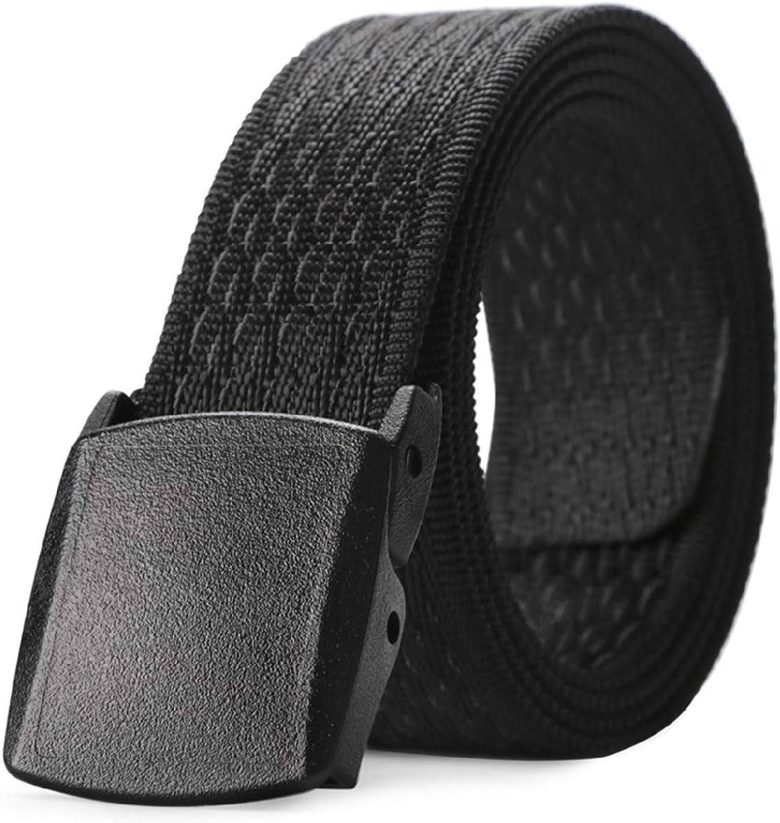 JASGOOD Nylon Canvas Breathable Military Tactical Men Waist Belt With Plastic Buckle