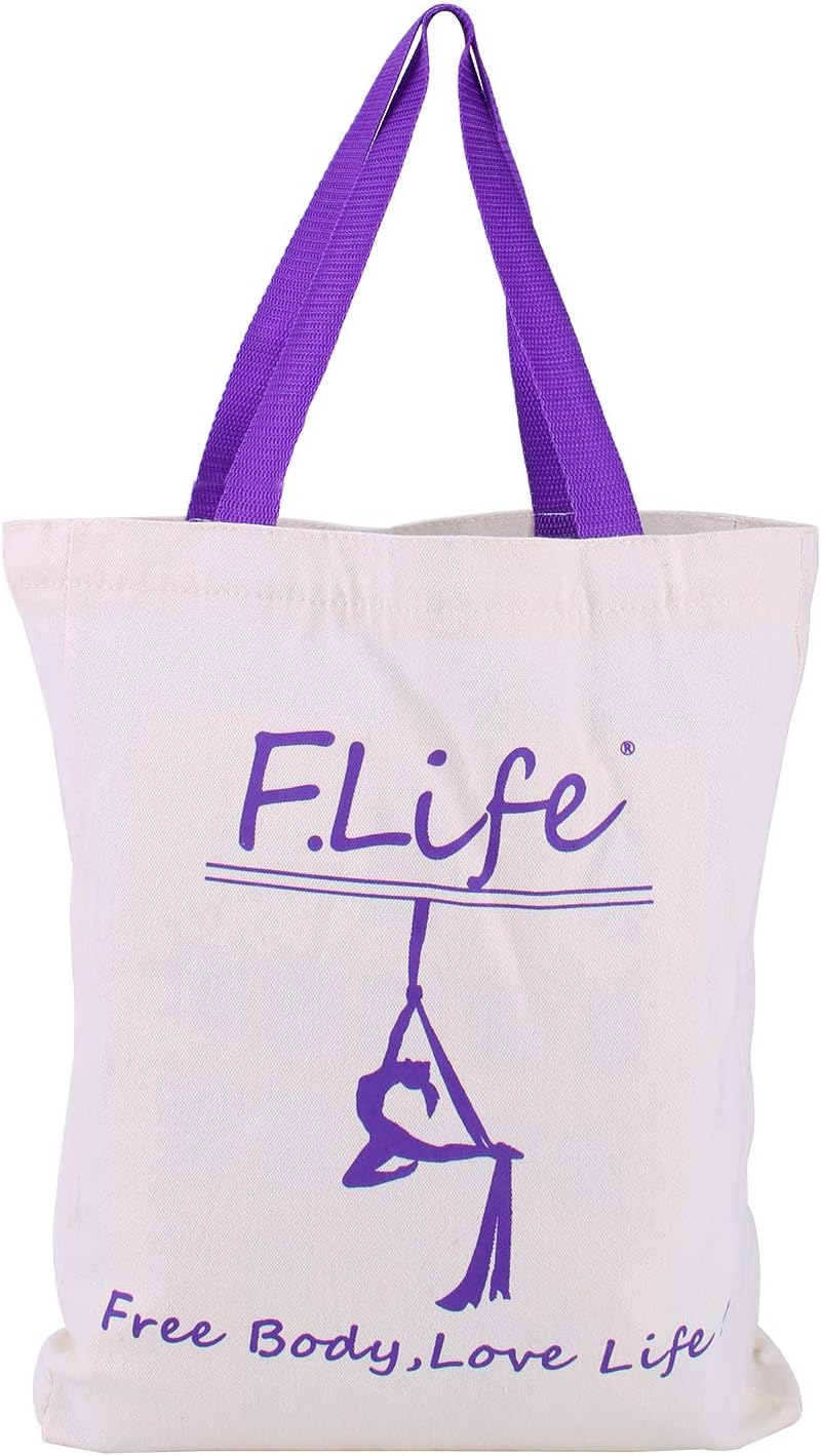 F.Life Aerial Silk Yoga Hammock & Swing for yoga Inversion,Strength training,starter hardware kit