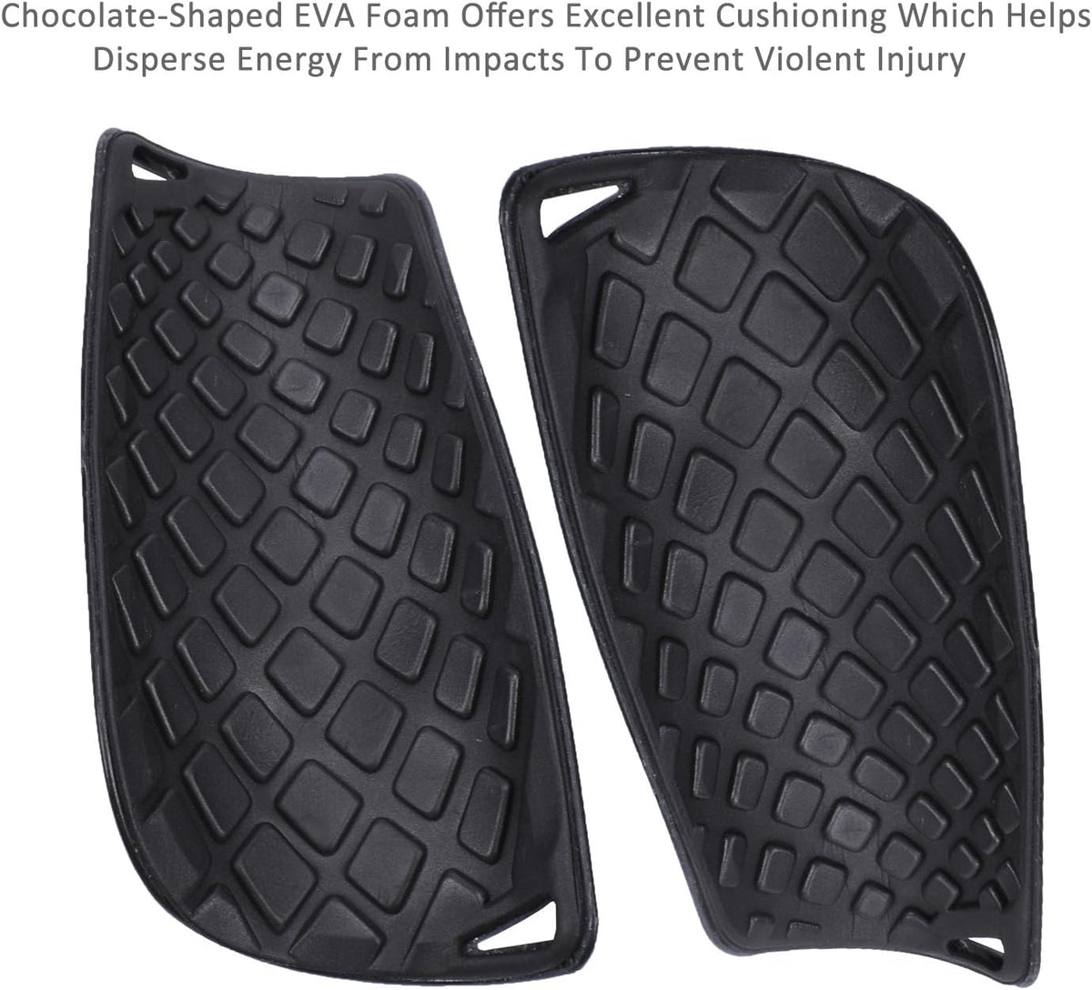 Sportout Soccer Shin Guards - Shin Guards Soccer Kids Youth Adult Protective Shin Pads with Sleeves and Insert Pocket for Boys Girls for Age 4-6, 6-8, 8-10,10-12,12-14,14-Adult