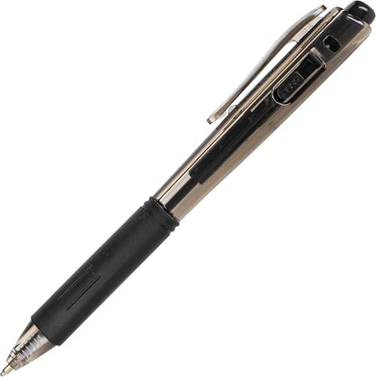 Pentel WOW! Ballpoint Pen, (1.0mm) Medium Line, Black Ink, Pack of 60, Canister (BK440PC60A)