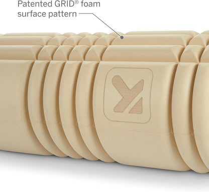 TriggerPoint Grid 1.0 Foam Roller - 13" Multi-Density Massage Roller for Deep Tissue & Muscle Recovery - Relieves Tight, Sore Muscles & Kinks, Improves Mobility & Circulation - Targets Key Body Parts