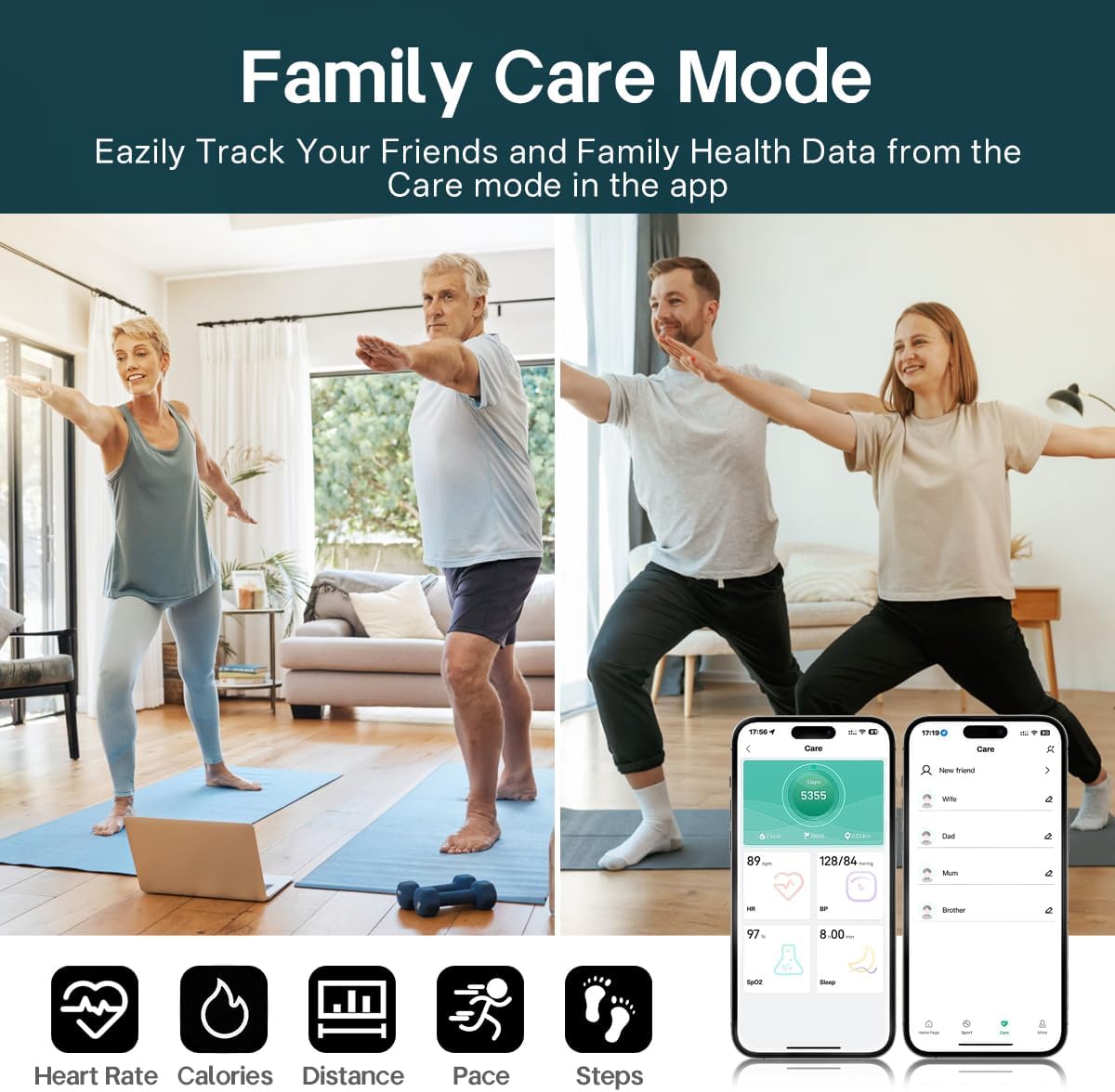 Smart Rings for Women Men,Fitness Tracker Ring,Heart Rate,Blood Oxygen,Blood Pressure,Step Tracker,Sleep Monitoring,No Subscription Fee,IP68 Waterproof Smart Ring for iphone&Android(Gold 12)