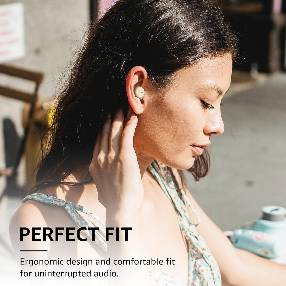 TOZO A1 Wireless Earbuds Bluetooth 5.3 Light Weight in Ear IPX5 Waterproof Headphones 2 Mic for AI Calls, Immersive Premium Sound Bass Headset with Charging Case, 32 Presets EQ Customization via App