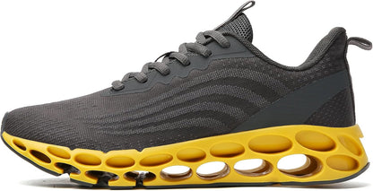 TSIODFO Men Sneakers Fashion Sport Running Athletic Tennis Walking Shoes