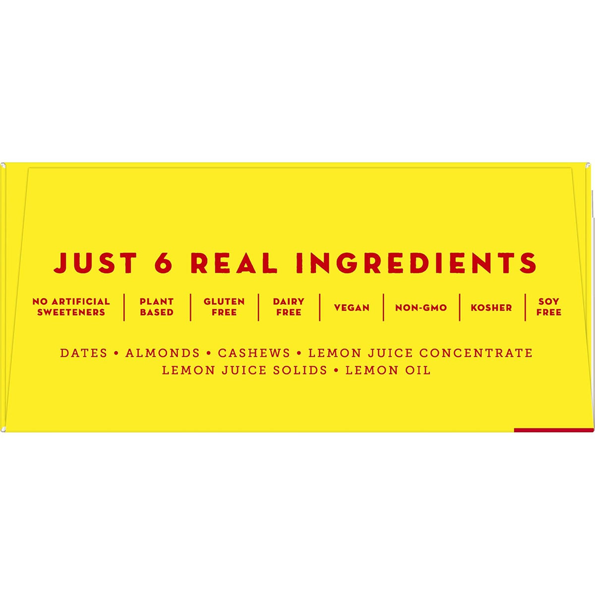 Larabar Lemon Bar Fruit and Nut Bars, Gluten Free and Vegan, 19.2 oz, 12 Ct