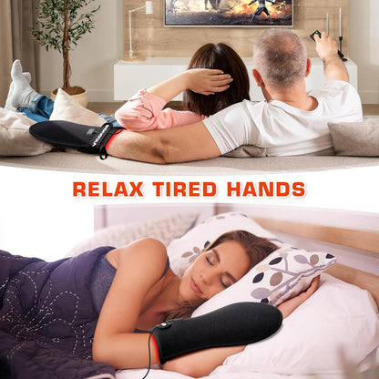 Red Light Therapy Device for Hands, Infrared-Light-Therapy-Gloves Finger Wrist, Led Near Infrared Light Skin Care, Carpal Tunnel(Pack of 2)