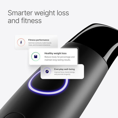 Lumen Metabolism Tracker Device - Measure Real-Time Fat & Carb Burn, Daily Nutrition, Meal Plans, Metabolic Health, Weight Loss, Athletic Fitness & Performance for Men & Women w/Month Subscription