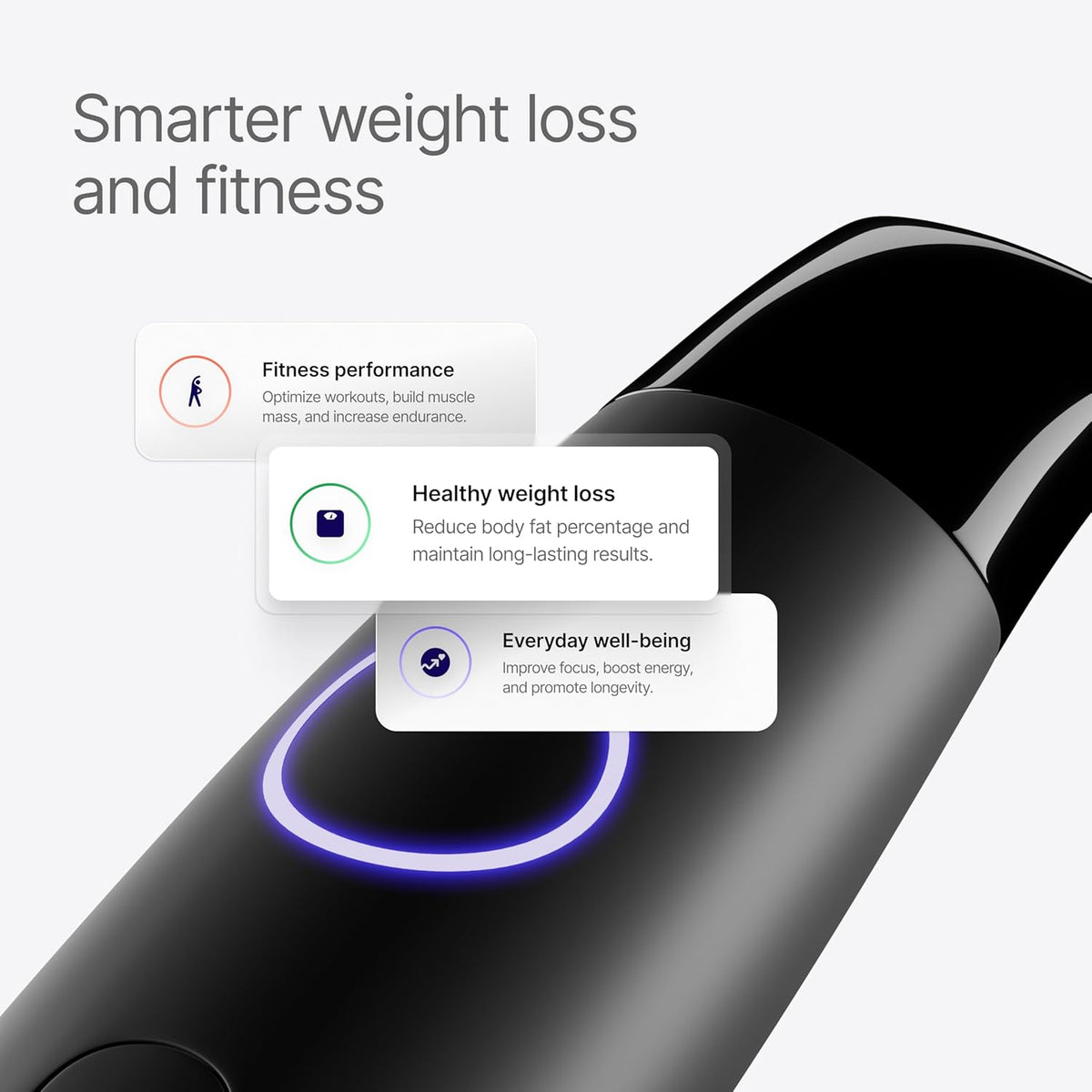 Lumen Metabolism Tracker Device - Measure Real-Time Fat & Carb Burn, Daily Nutrition, Meal Plans, Metabolic Health, Weight Loss, Athletic Fitness & Performance for Men & Women w/Month Subscription