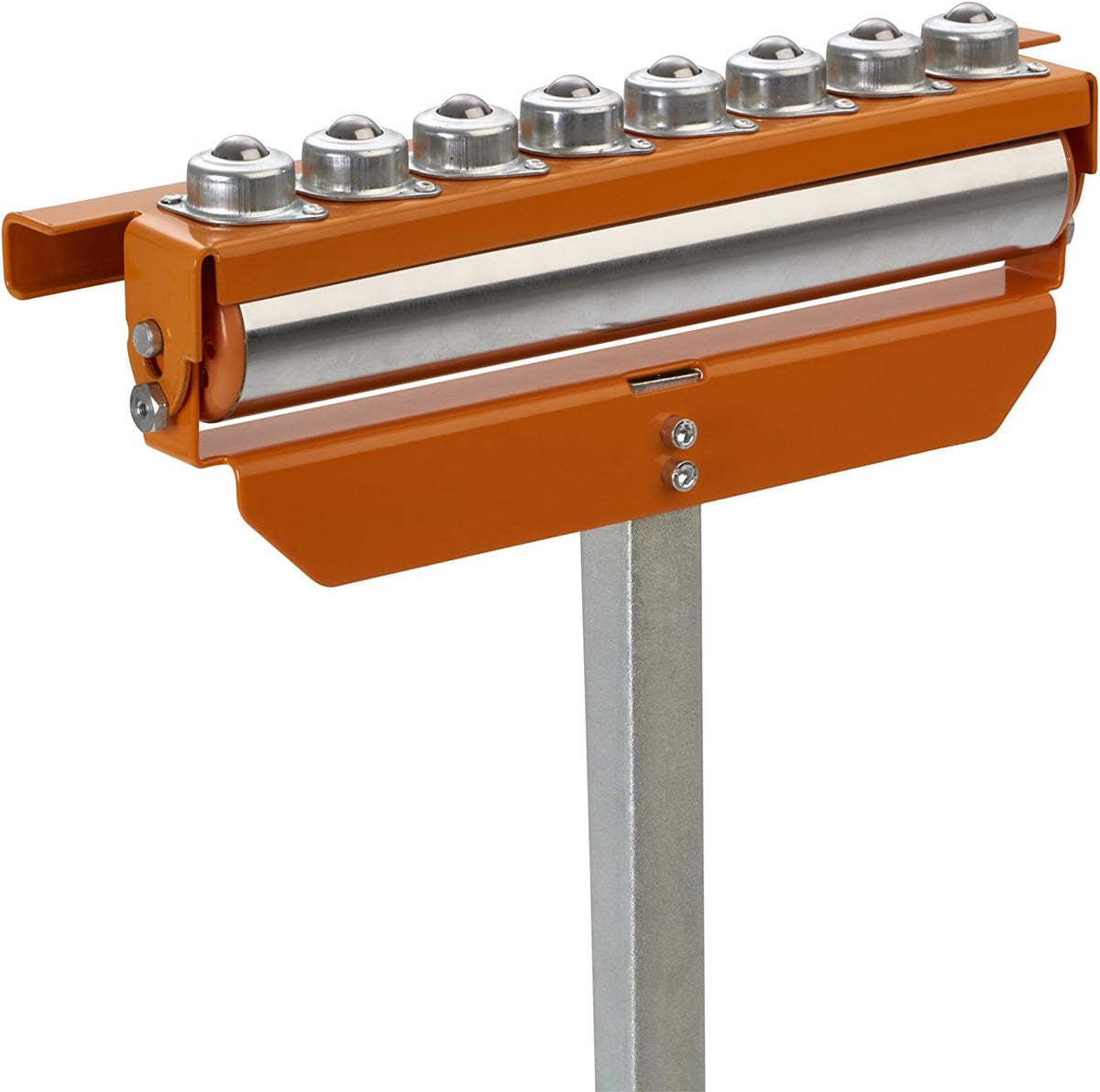Bora Wood Organizer and Lumber Storage Metal Rack with Portamate PM-5093 Tri Function Pedestal Roller