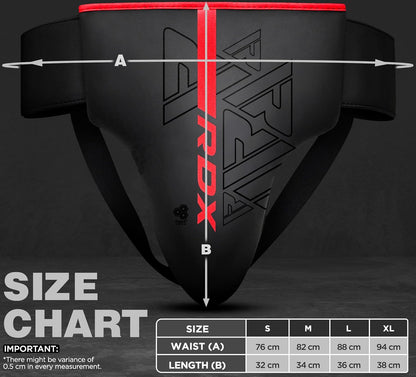 RDX Groin Protector for Boxing, Muay Thai, Kickboxing and MMA Fighting, Maya Hide Leather Abdo Gear for Martial Arts Training, Men Jockstrap Abdominal Protector for Sparring, Taekwondo and Grappling