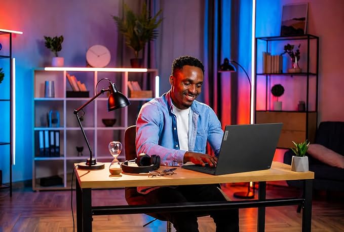 Lenovo V15 Business Laptop 2026 Edition, AMD Ryzen 3 7000-Series(Beat i7-1065G7), 15.6" FHD Display, 16GB DDR5 RAM, 256GB NVMe SSD, Wi-Fi 6, RJ-45, Dolby Audio, Windows 11 Pro
