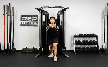 REP Fitness Arcadia™ Functional Trainer- All in one Functional Trainer and Cable Machine for Home and Garage Gym!- Optional Weight Stack Upgrades and Attachment Packages