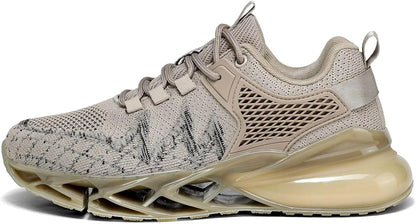 Men's Running Shoes Blade Tennis Walking Fashion Sneakers Breathable Non Slip Gym Sports Work Trainers