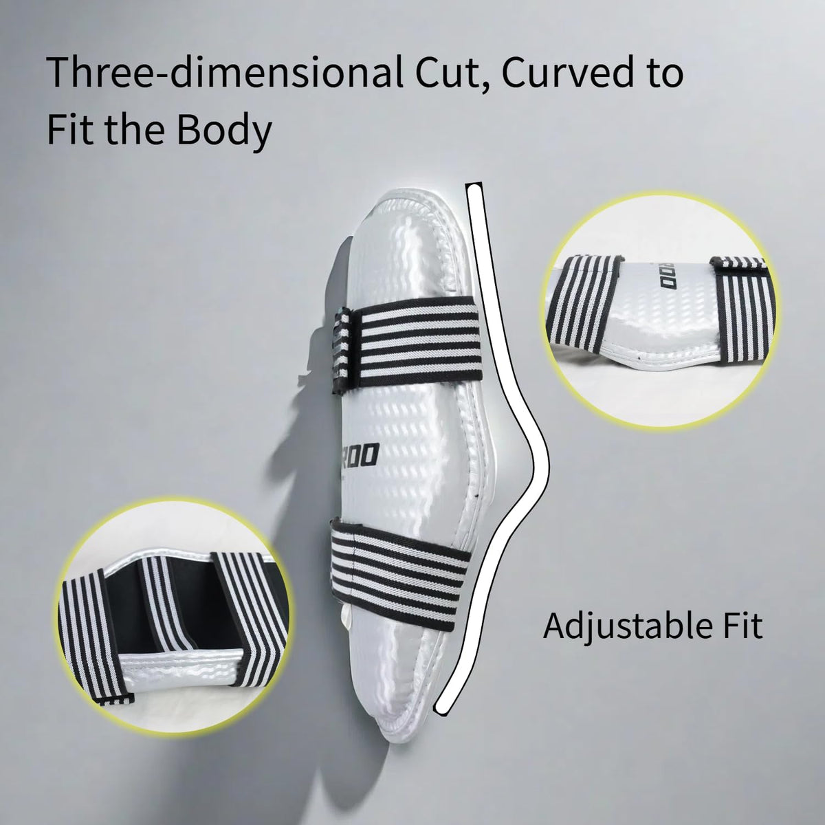 Taekwondo Shin Guards Arm Guard Protector Set for Kickboxing Martial Arts Taekwondo Karate Muay Thai Sparring Combat, Suitable for Children Teenagers and Adults