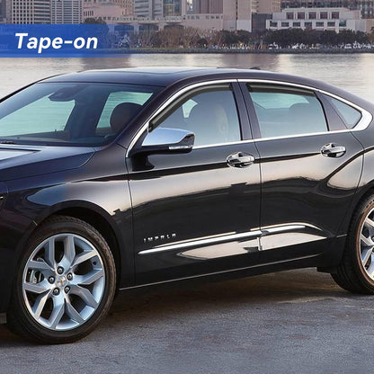 Window Visors Rain Guards for 2014-2020 Chevy Impala, Out-Channel Window Vent Wind Deflectors Visors Shades for 14-20 Impala